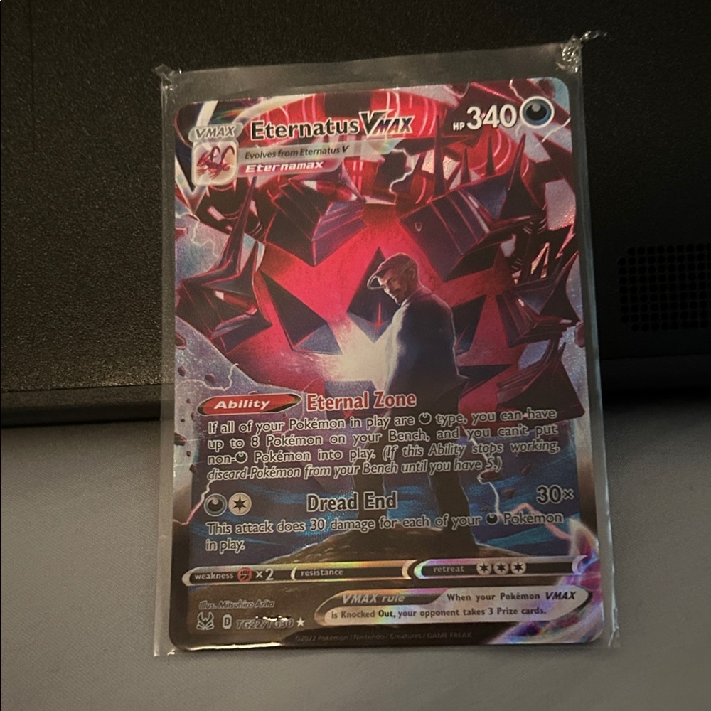 Eternatus VMAX Pokémon Card
